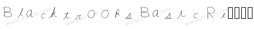 Blacktroops Basic Re字体转换